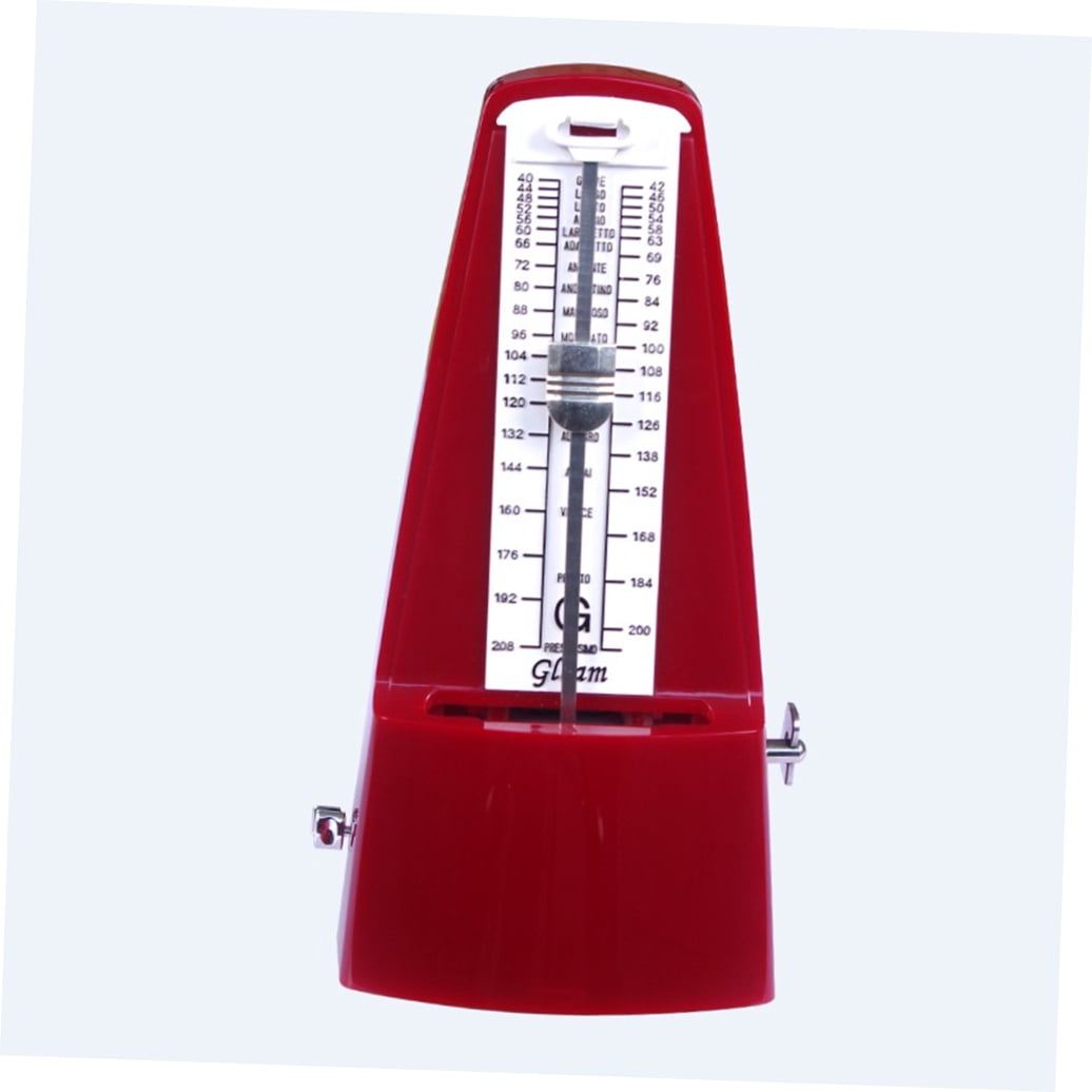 CTIRCHIU Red Pendulum Metronome for Precise Music Practice, 1 Pack, Ideal for Musicians, Students, and Beginners
