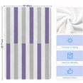 thumbnail image 5 of Purple Grey Striped Microfiber Kitchen Towel, Minimalist Farmhouse Stripe Soft Absorbent Dish Towels, Quick Drying Washable Dishcloths for Kitchen Cleaning, Drying Dishes, 18x28 Inches, 5 of 9