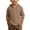 Khaki#9527, variant on BOOMNY Toddler Boys Linen Hooded Shirts Long Sleeve Buttons T Shirts For Kids Casual Solid Color Lightweight Loose Fit Cozy Childrens Dailywear