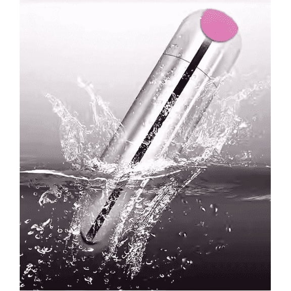 Waterproof 10 Modes Quiet Powerful Handheld Electric Bullet Viberate Silicone Massage Ball Personal Body Relaxation Gift for Woman Men,Women Muscle Trainer Tool,Portable Bullet Setiing (rose red)