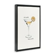 thumbnail image 3 of Stupell Industries Traditional Just Another Tequilla Sunrise Black Floating Frame Canvas Art, 17 x 25, by Graffitee Studios, 3 of 8
