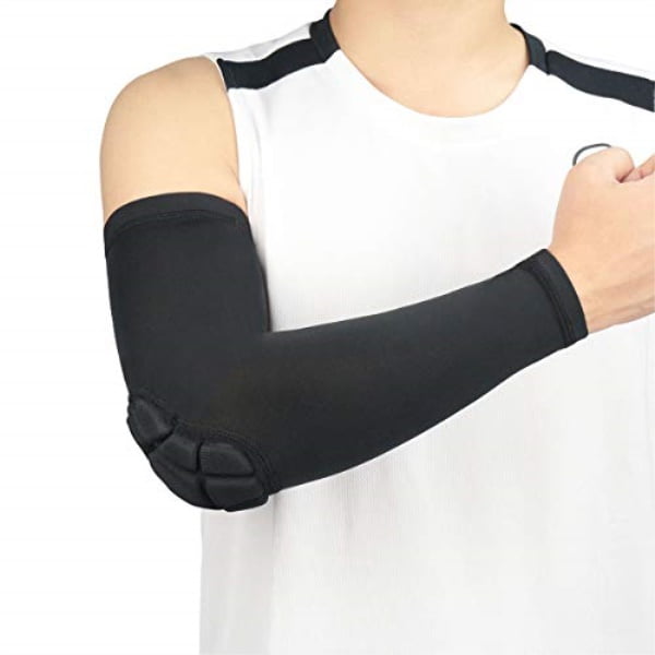 rga compression padded arm sleeves crashproof arm guard elbow support ...
