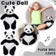 thumbnail image 4 of Jellycat Panda Plush, Stuffed Animal Toy, 13.8" Panda Jellycat Amuseables Soft Stuffed Cuddly Plush Jelly Cats Stuffed Toys,Bedtime Friend Christmas Easter Gifts for Girls Boys Kids Children, 4 of 4