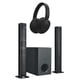 thumbnail image 1 of Combo Barra de Sonido 2.1 STF 60W + Audífonos Bluetooth Billboard | Subwoofer Inalámbrico y Audio Potente, 1 of 15
