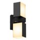 thumbnail image 2 of LED Wall Light Dual Balcony Lamp IP65 Waterproof Wall Sconces WiFi APP Control Smart Lights for Garden Fence 110V, 2 of 5