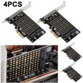 thumbnail image 1 of Mini Tarjeta Expansión Acoplamiento 32 Gbps Adaptador SATA para M.2 NVMe, 1 of 6
