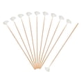 thumbnail image 1 of 10 Pieces Goose Feather Earpicks for Adults Children Ear Pick Ear Spoon White White Thread S, 1 of 8