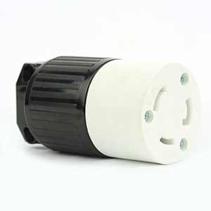 Nema L5 30 Receptacle - Superior Electric YGA024F Twist Lock Electrical Receptacle 3 Wire, 30 Amps, 125V, NEMA L5-30R - YGA024F