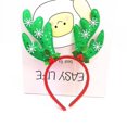 thumbnail image 1 of Diademas de aro para el pelo de muñeco de nieve, asta de Reno, diadema elástica navideña, accesorio para foto, regalo de Navidad, accesorios de bandas para el cabello, 1 of 4