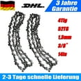 thumbnail image 2 of Pruning Saw Chain for Universal Use, High-Quality Steel Low Profile Chain for Increased Cutting Efficiency and Durability, Replacement Chain with Narrow Kerf for Faster Cutting Performance, 2 of 5