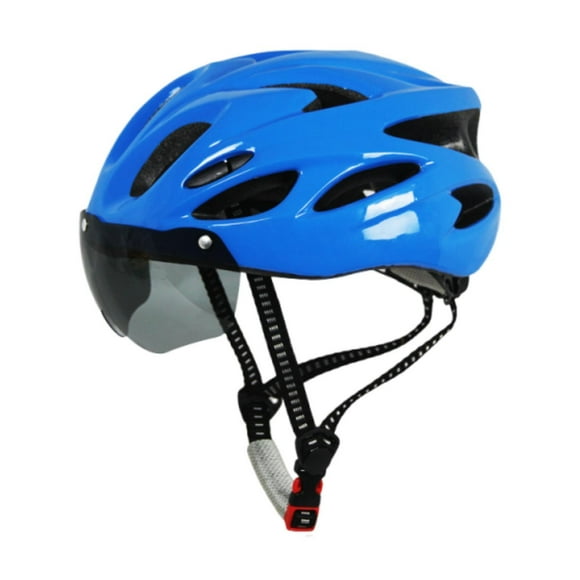 Casco de bicicleta para adultos, accesorios de ciclismo, ajuste elegante, circunferencia de la cabeza de 54 a 62 cm Azul