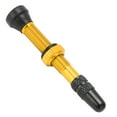 thumbnail image 4 of Tubeless Valve Stems, 40mm Length Bike Tubeless Valve Soft Rubber Base  For Road Bikes Gold, 4 of 8