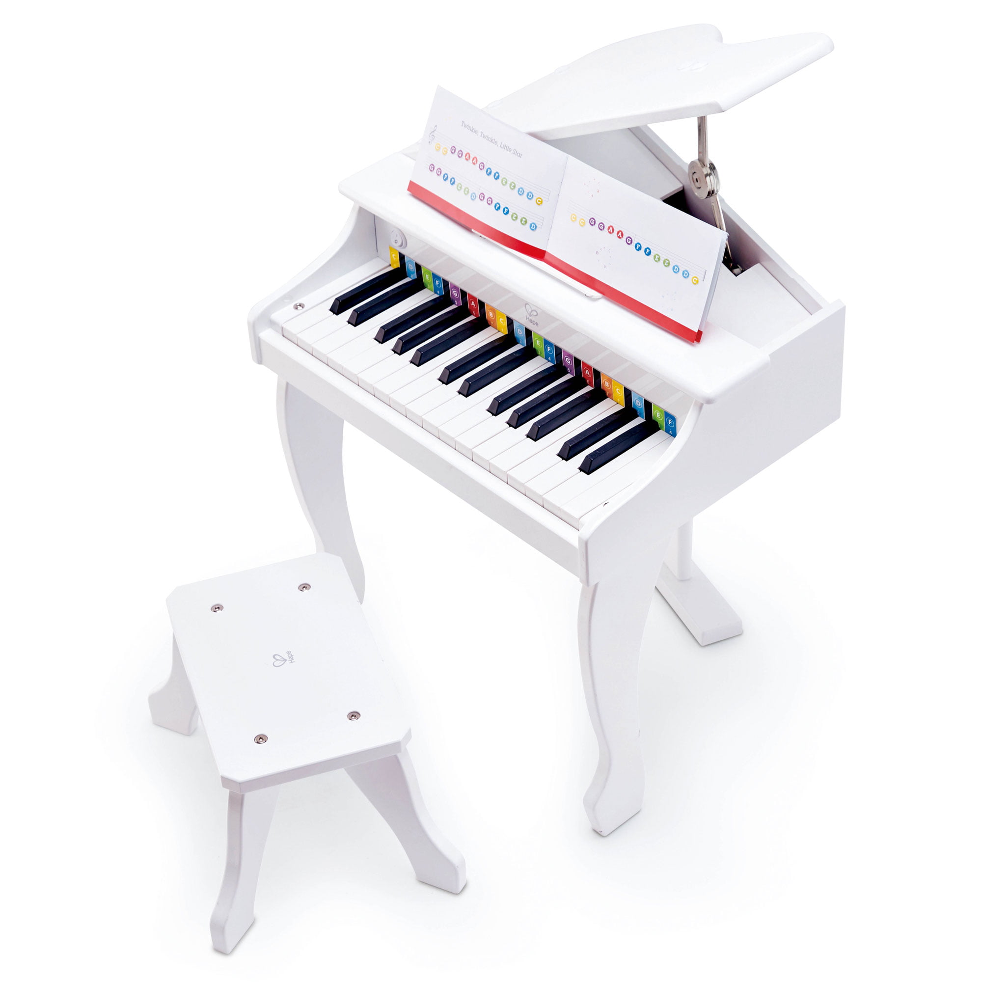 Details about   Toys Present 30-key Children's Wooden Piano Four Feet With Music Stand US NEW 