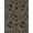 Black Ivory Gold, Pattern 18, variant on Design&I 8'x10' Washable Area Rug Snag-Free Large Under Fluid Asymmetrical Shape Minimalist Inspired Abstract for Dining Room, Office, Lounge