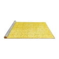 thumbnail image 2 of Ahgly Company Machine Washable Indoor Rectangle Persian Yellow Traditional Area Rugs, 3' x 5', 2 of 4
