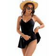 thumbnail image 3 of Women'S Swimsuit Tight Fit Backless Black S, 3 of 6
