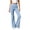 Light Blue, variant on Womens Capri Pants for Women with Pockets Wool Coat with Pockets Travel Coat Jacket with Pockets Navy S
