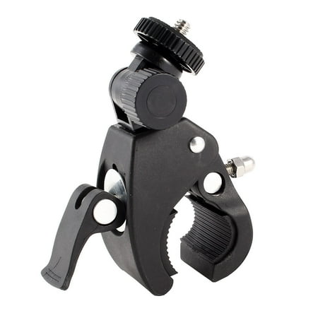 Unique Bargains Bike Motorcycle Handlebar Seatpost Mount Bracket Tripod Clamp 1/4