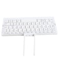 thumbnail image 1 of Folding Portable Keyboard, Triple Bluetooths Foldable Keyboard Rechargeable for , Wirelessly Pocket Travel Keyboard for Tablet Phone Laptop, 1 of 7