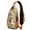 Fresh Orange Pr, variant on Fresh Orange Print Sling Backpack, Cute Summer Fruit Pattern Crossbody Daypack with Kawaii Orange Lover Design, Fun Cartoon Orange Juice Illustration, Aesthetic and Sweet Style