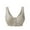 Light Gray, variant on 2 Pack Bras for Women Comfortable Wireless Mature Front Closure Vest Plus Size Soft Cup Everyday Wear Bras