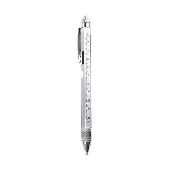 QIDESHIP Tough 9-In-1 Multi-Tool Pen, Pen, Multifunctional Pen 9 in 1 Multifunctional Pen with /Screwdriver/Led Light/Ruler// a for Dad a for Students.1Ml