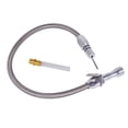 thumbnail image 3 of Dipstick de Transmission Réparation en Acier Inoxydable Tressé Pare-Feu Flexible TH350 TH-400 700R4 Trans Tranny BBC Trans Remplacement pour GM, 3 of 7