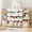 W3 White, variant on HomeTuk Toy Storage Organizer with Bookshelf – 6 Shelves & 9 Bins & 1 Top Shelf, Wooden Bookcase for Kids Playroom Nursery