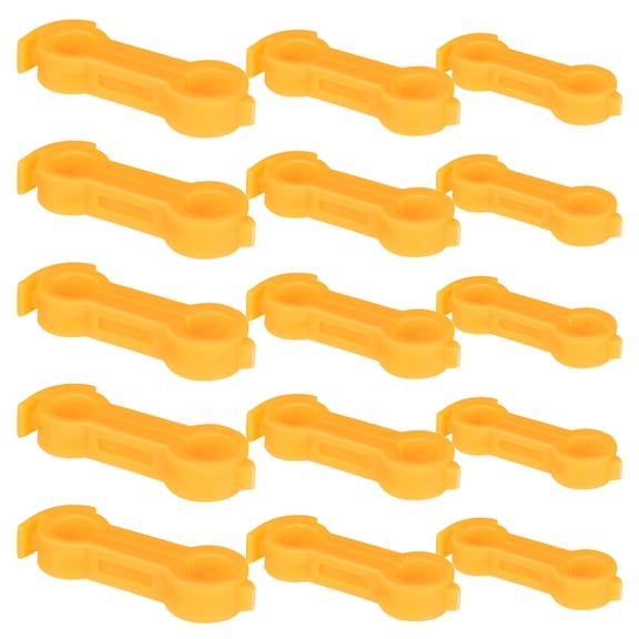 SEWCHICS 15Pcs Reusable PVC Bird Leg Bands for Leg Alignment and Comfortable Fit, and Adjustable