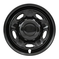 17 in. Impostor 5 Hole Black Gloss Wheel Cover for 2010-2019 Ford F-250 Super Duty