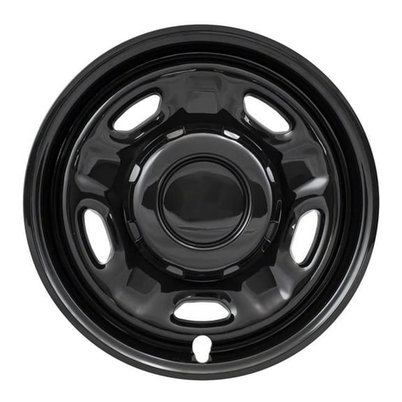 17 in. Impostor 5 Hole Black Gloss Wheel Cover for 2010-2019 Ford F-250 Super Duty