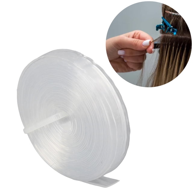 Rollo de Cinta del Cabello, Adhesión de 0.8 mm de ancho de Largo Duración de la Peluca de Peluca para el Cabello para el Cabello para para Peluqueros
