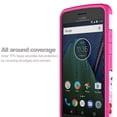 thumbnail image 2 of SPY Case for Motorola Moto G5 Plus Case, Moto G (5th Gen) Slim Hybrid [Shock/Impact Resistant] Dual Layer Protective Case Cover - Cherry Blossom, 2 of 4
