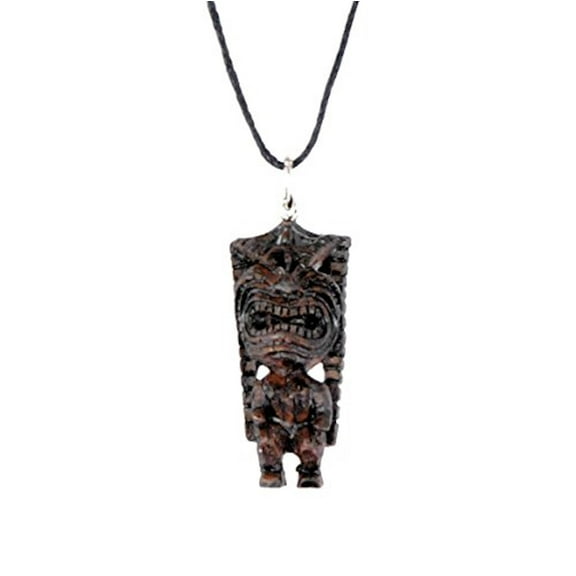 Hawaiian Luau Tiki God Necklace