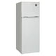 Photo 1 of **DENTED** RCA 7.5 Cu. Ft. Top Freezer Refrigerator RFR741, White