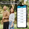thumbnail image 5 of Trackstar Wide-Platform Black Digital Weight Scale 550 lb Weight Capacity Trackstar Monitoring App Bluetooth iOS & Android Compatible Measure, Track, and Share Results, 5 of 12