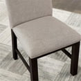 thumbnail image 6 of Furniture of America Leen Wood 5-Piece Dining Set in Antique Black and Gray, 6 of 8