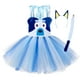 thumbnail image 5 of Vestido de princesa de malla azul de anime de alce de 80-150 cm, bonito vestido de fiesta de cumpleaños para niña, traje de cosplay, actuación en el escenario, regalo para niña perro de bingo, 5 of 6