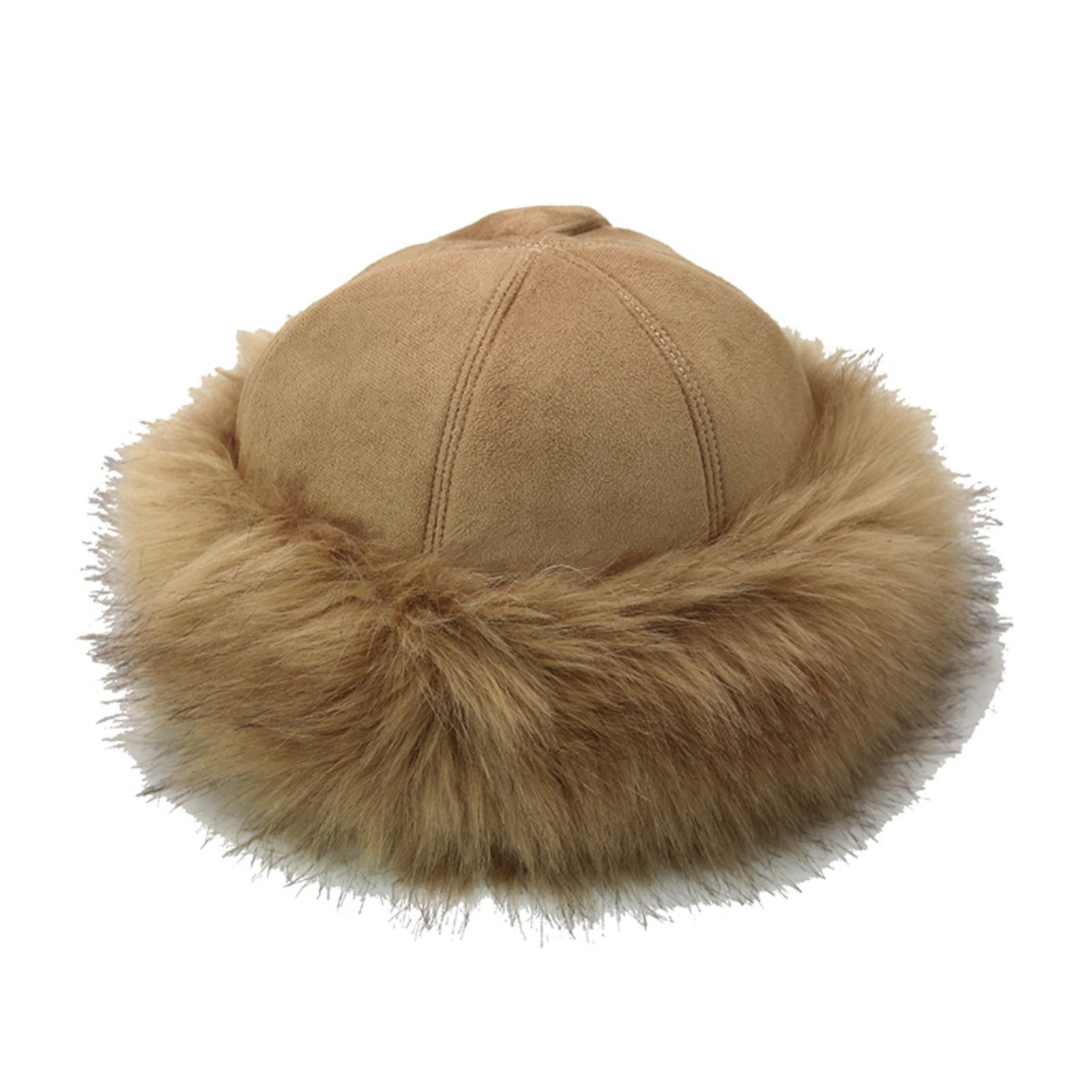3754 Thickened Faux Fur Warm Hat, Luxurious Women’s Faux Mink Mongolian Hat, Authentic Mongolian Fur Hat - Woman main image 2