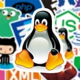 thumbnail image 2 of Paquete de pegatinas del lenguaje de programación de computadora Anime Wat, 100 unidades, 2 of 3