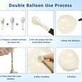 thumbnail image 4 of Navy Blue Gold Balloon Graland Arch Kit, Double Stuffed Pearl White Royal Blue Chrome Gold with Confetti Balloons for New Year Graduation Birthday Wedding Party Decorations, 4 of 7
