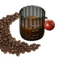 thumbnail image 1 of Taza de leche pequeña que se puede hervir, taza medidora de café de 90ml/3oz con mango de madera antiescaldaduras para Bar, hogar, cocina, utensilios Negro claro perfecl Jarra de medición, 1 of 8