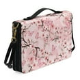 thumbnail image 2 of FOR U DESIGNS Cherry Blossom Butterfly Bible Case with Strap Size XL Reusable Sturdy Leather Bible Cover Lightweight Crossbody Backpack Bag Purse Casual Bible Bag Tote Bible Accessories, 2 of 7