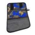 thumbnail image 2 of S SERENABLE Sac de Rangement pour Leurre de Pêche Sac de Reliure de Pêche Compartiment à Fermeture Éclair Étanche Bleu, 2 of 9