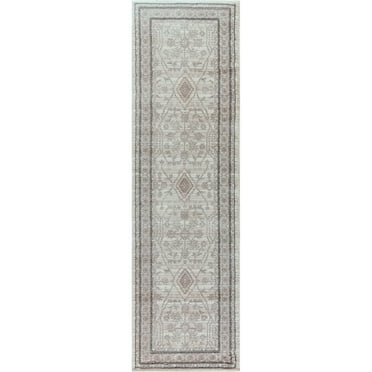 Alora Decor Swagger 2'3" x 7'7" Oriental Distress Beige/Tan/Gray/Cream Rug