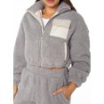 thumbnail image 5 of Celebrity Pink Women’s and Women’s Plus Teddy Fleece Jacket and Wide Leg Pants Set, 2-Piece, Sizes XS-4X, 5 of 6