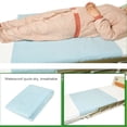 thumbnail image 2 of Vogacara Forro de pañal para ancianos, almohadilla de inserción reutilizable para adultos, impermeable, a prueba de fugas, transpirable, cambiador para masajeadores Azul Vogacara CE013336-01, 2 of 6