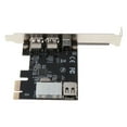 thumbnail image 2 of PCI-e 1X IEEE 1394A 4 Port(3+1) Firewire Card Adapter 6-4 Pin Cable For Desktop PC, 2 of 3