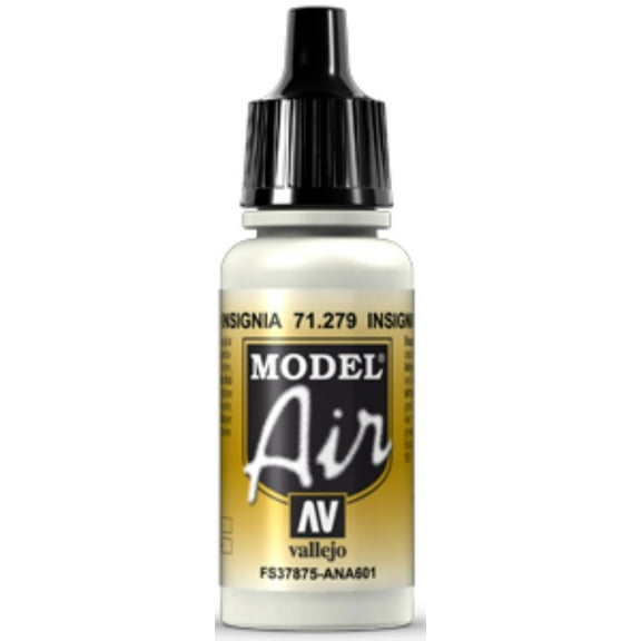 Vallejo 71279 Insignia White Model Air 17ml Bottle Acrylic Paint