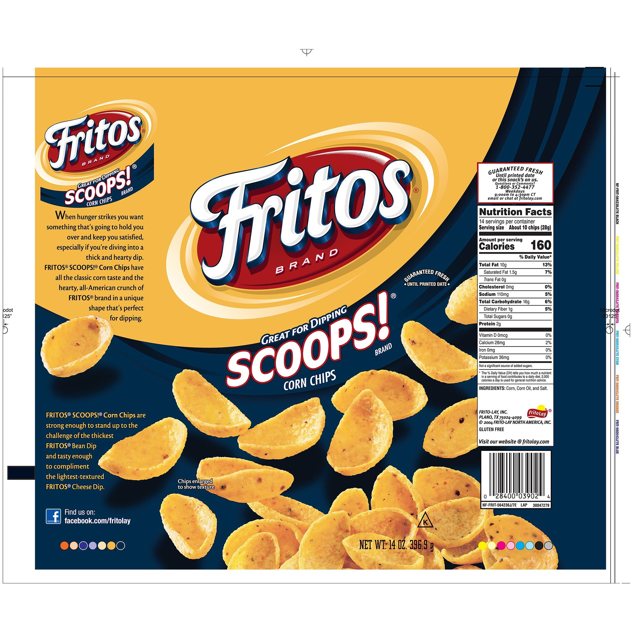 Fritos Corn Chips Party Size Scoops 18 Ounce : HI Tostitos Hint of Lime ...